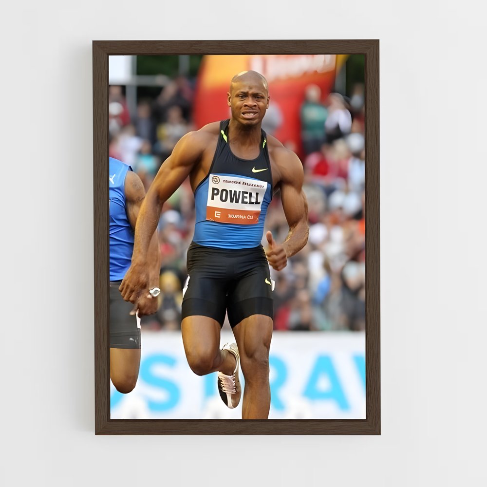 Poster Course d'Asafa – affiche Athlétisme (vue 5)